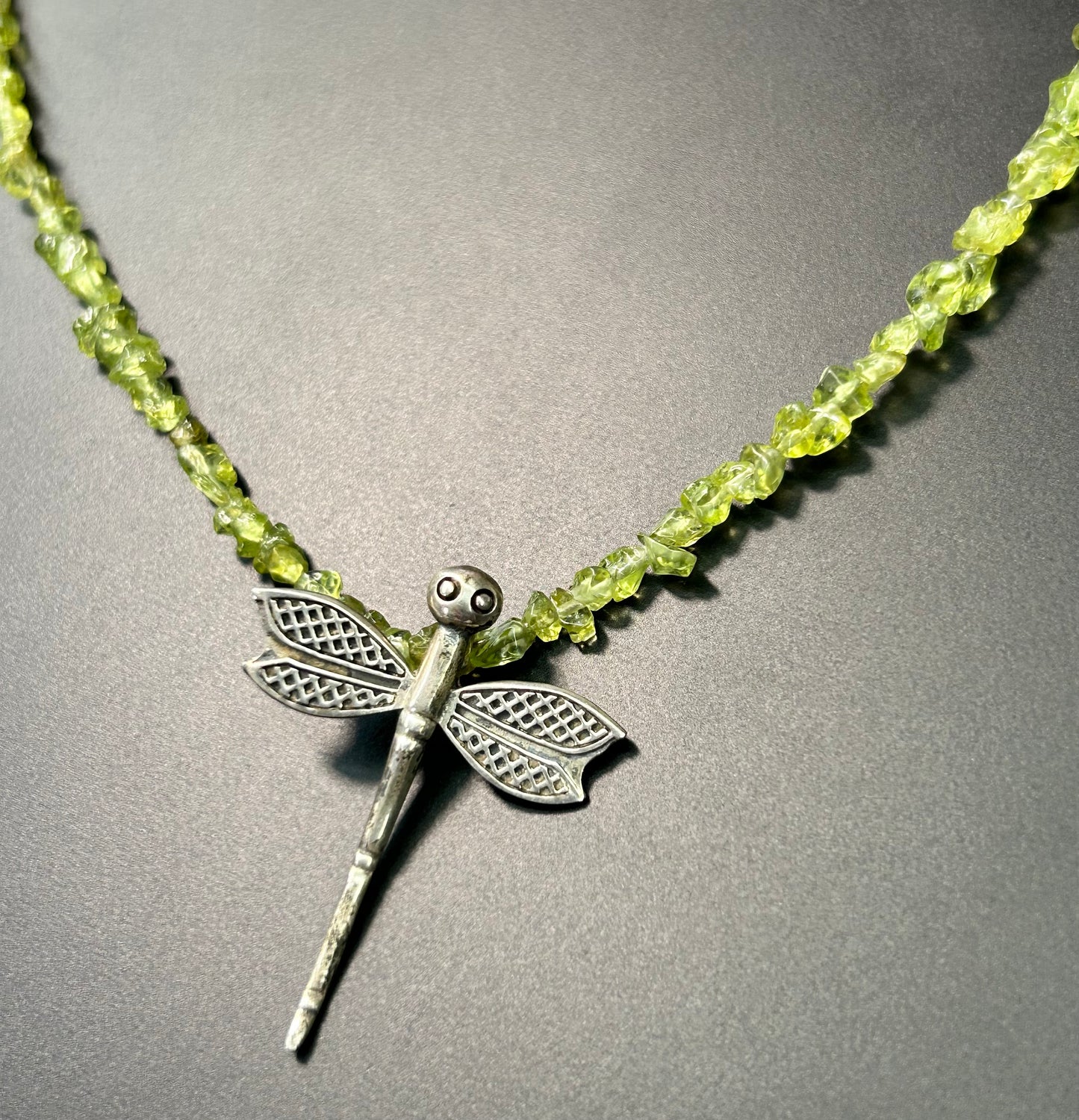 Sterling Silver Dragonfly Necklace