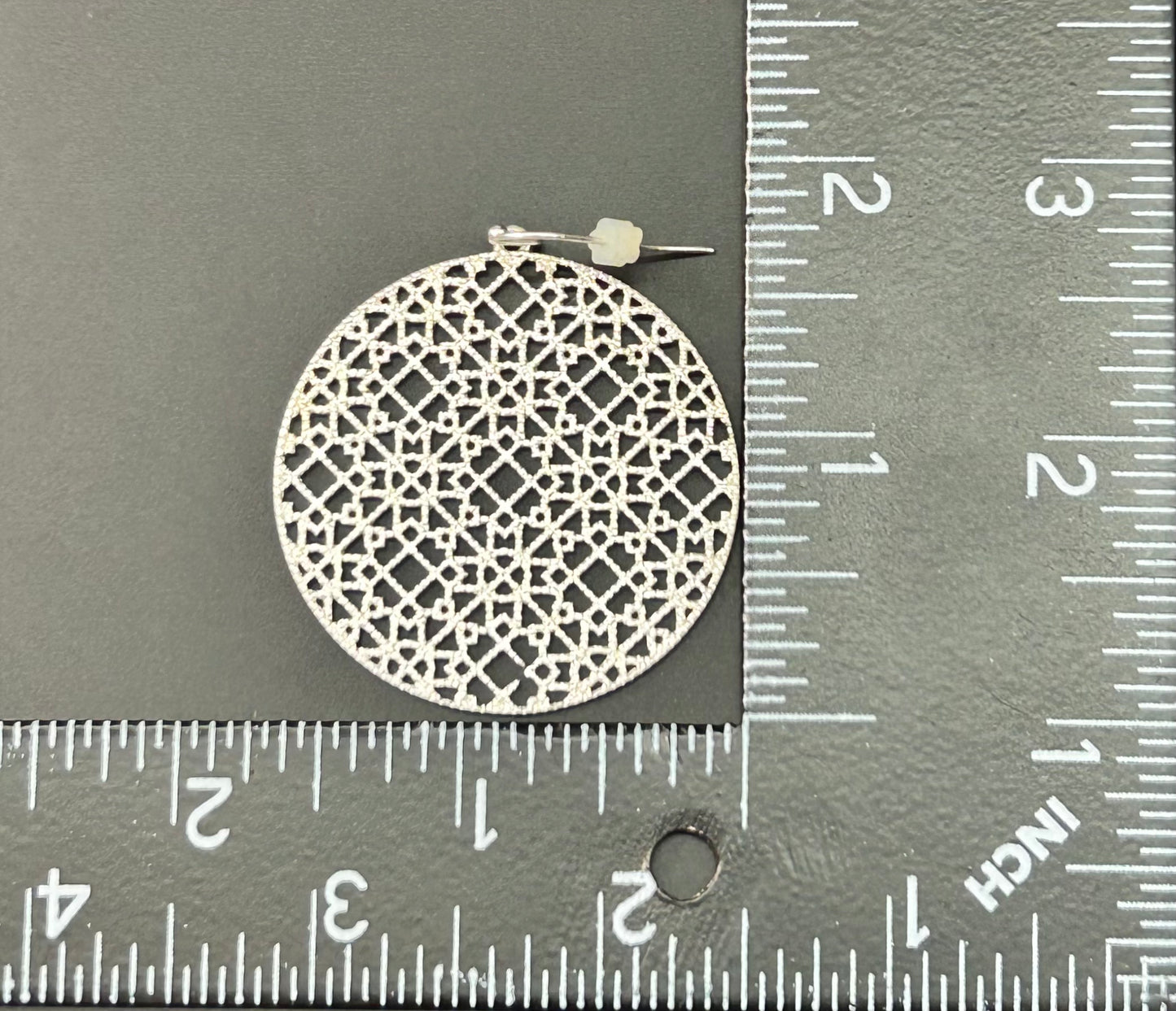 Silver Tone Fashion Earrings