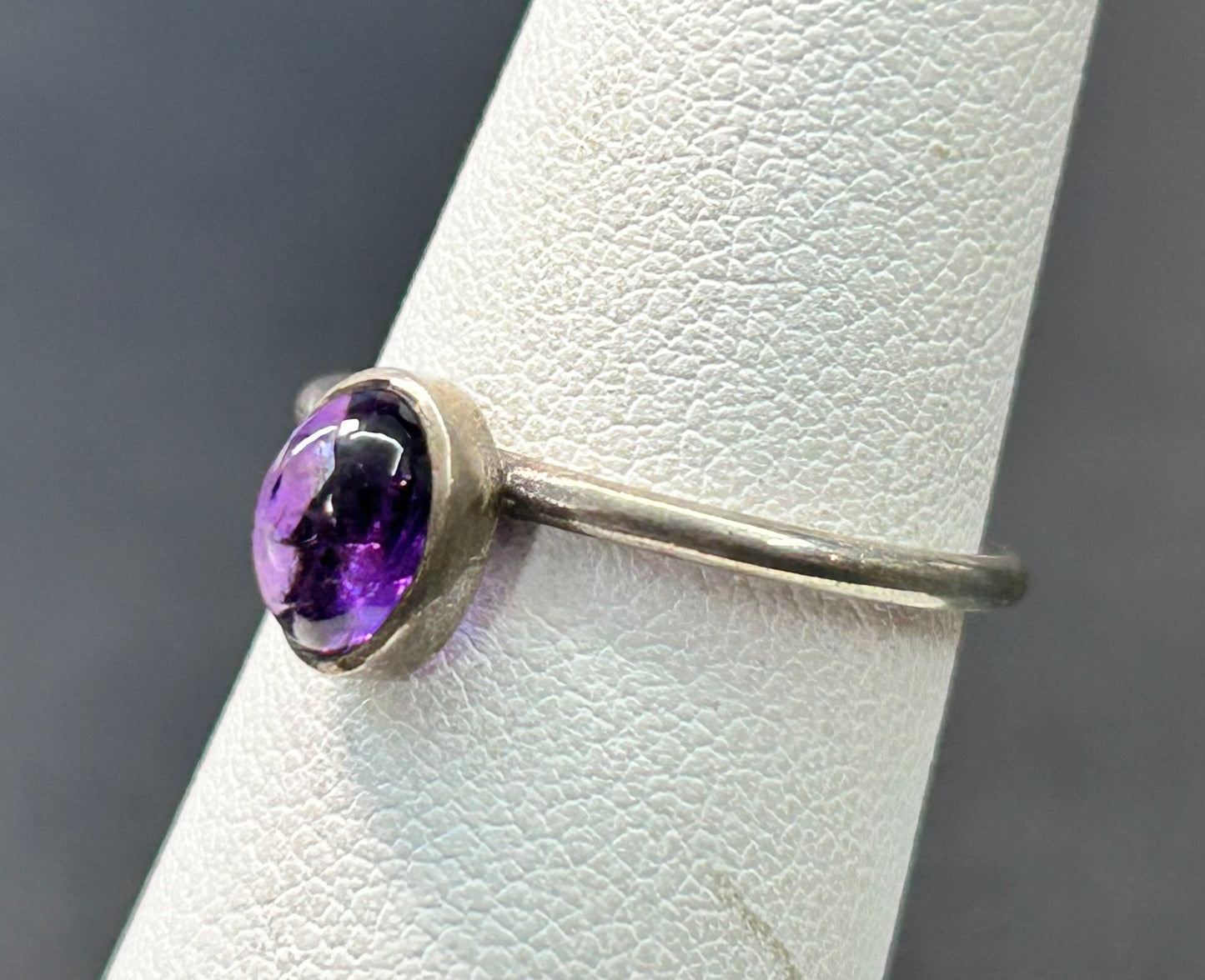 Sterling Silver Amethyst Ring