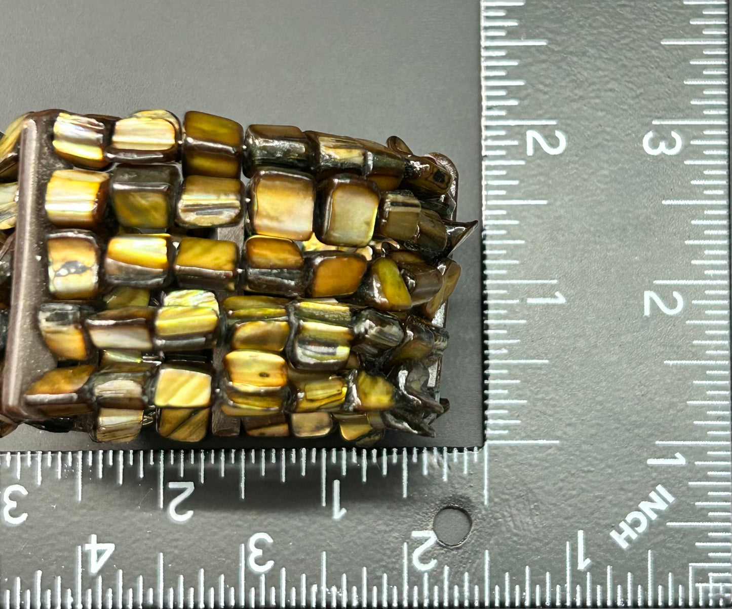 Dyed Shell Bracelet