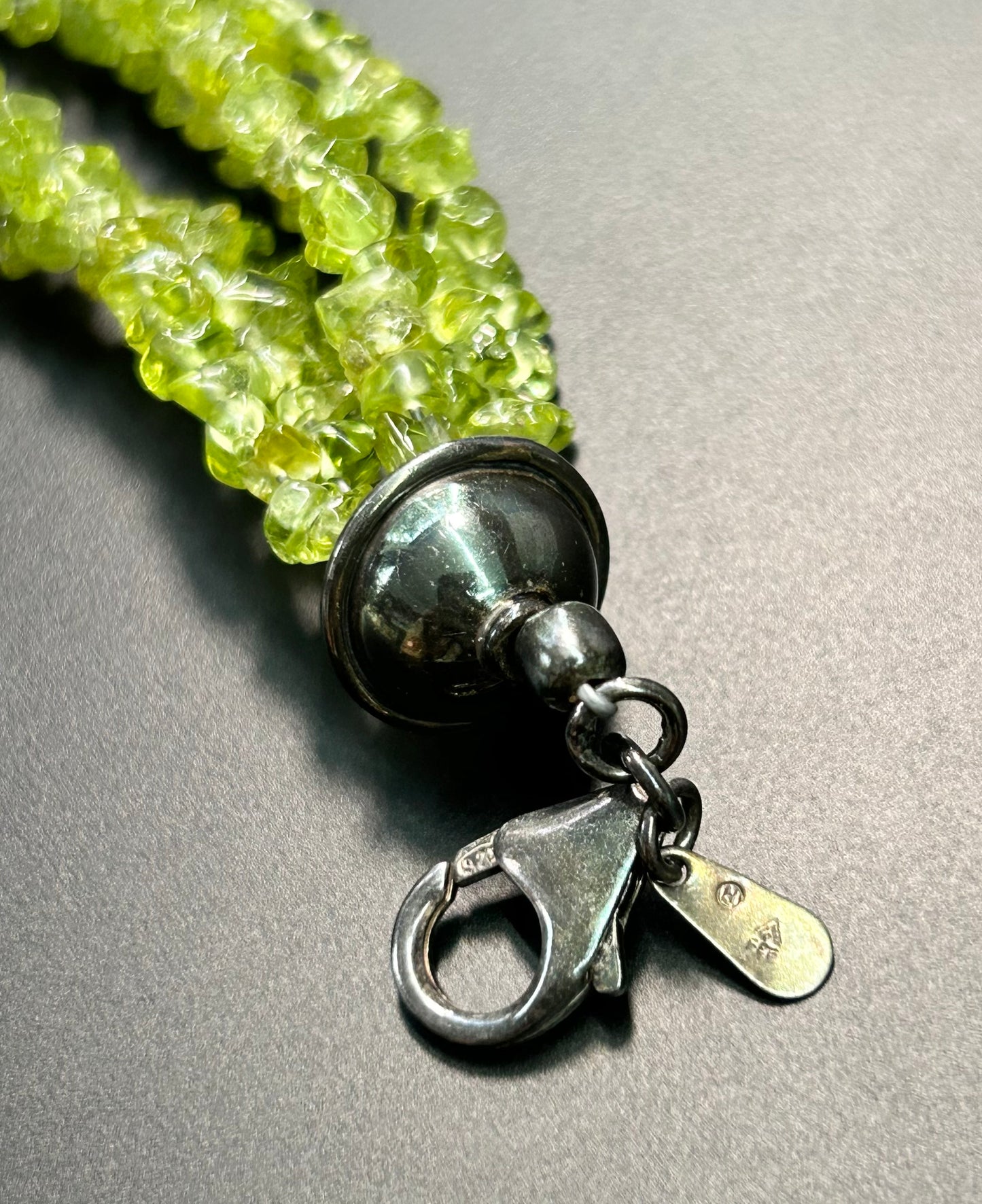 Silpada Sterling Silver Peridot Necklace