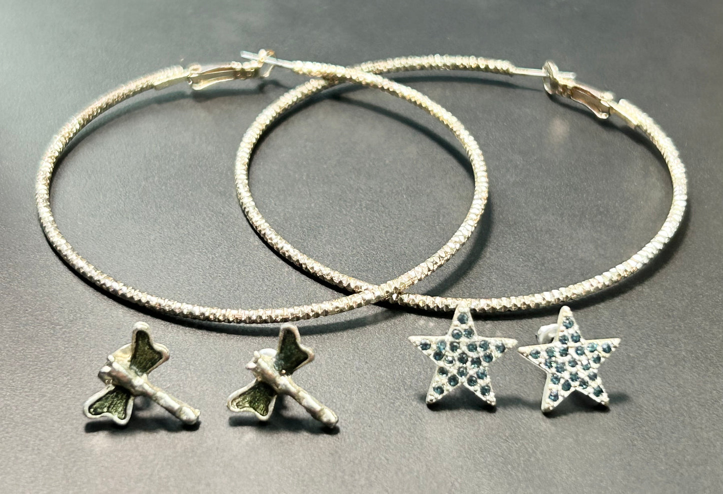 3 Pairs of Earrings