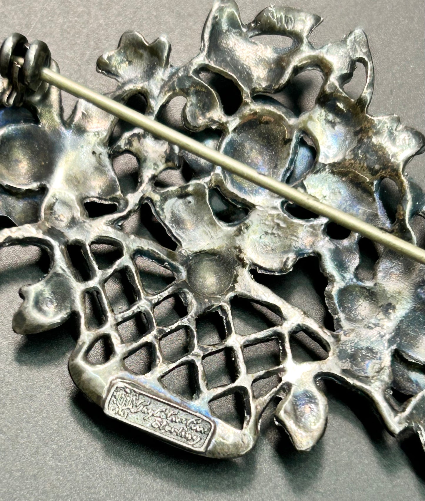 Guglielmo Cini Sterling Silver Brooch