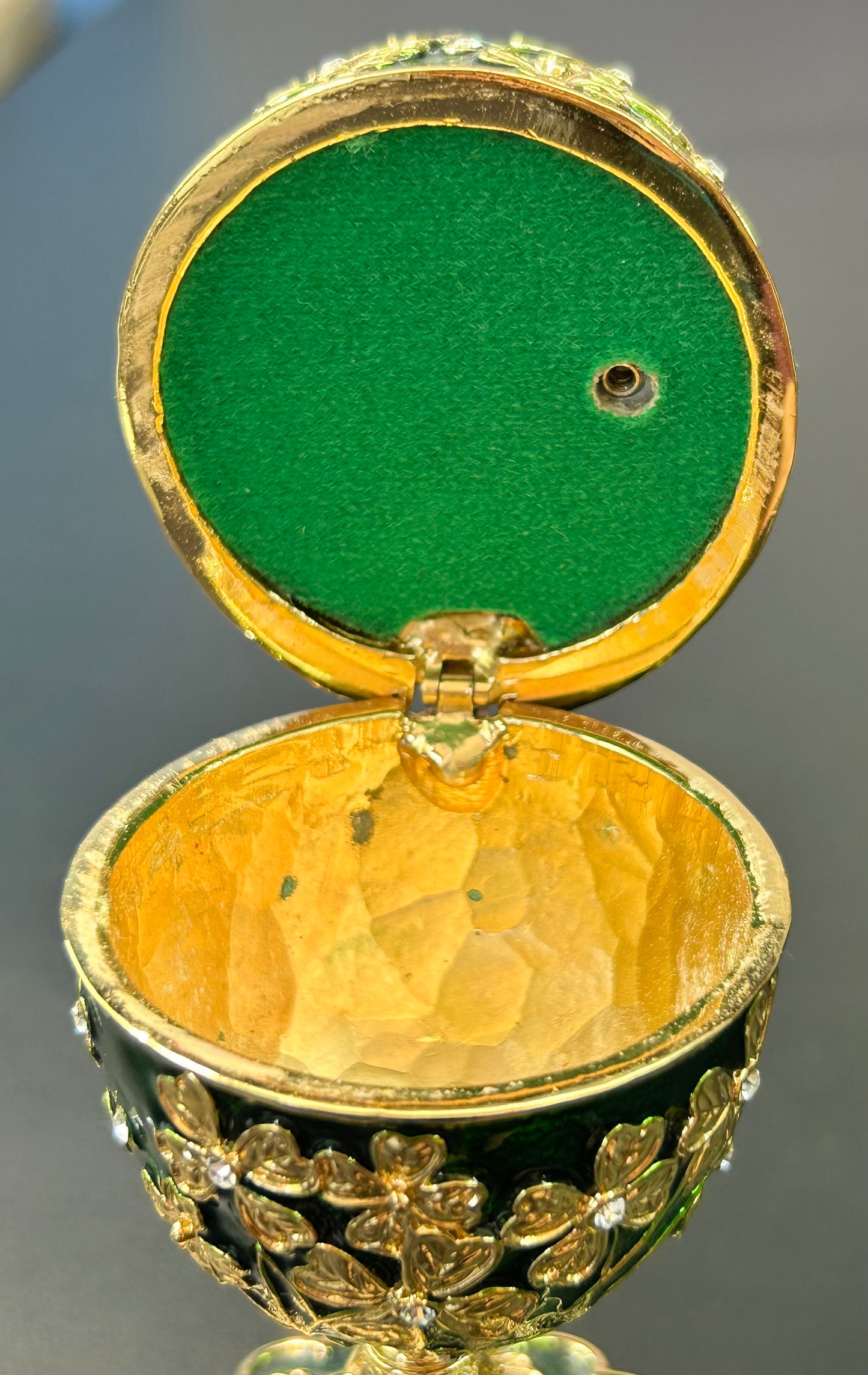 Egg Music Trinket Box