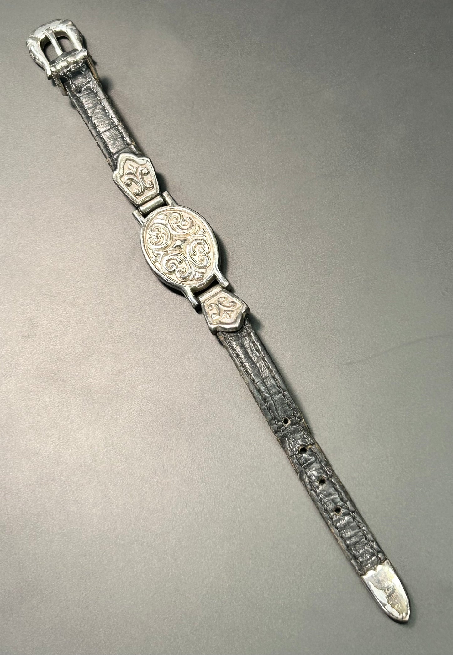 Brighton Scrolled Leather Bracelet