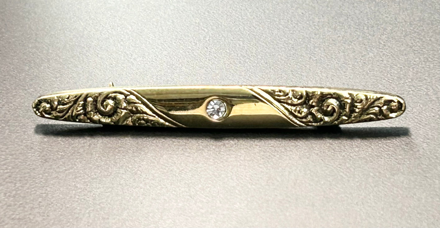 Avon Bar Brooch