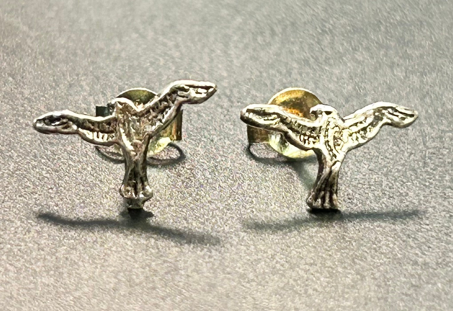 Sterling Silver Bird Earrings