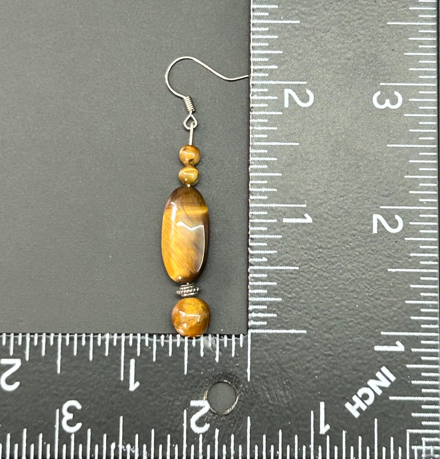 Tigers Eye Earrings