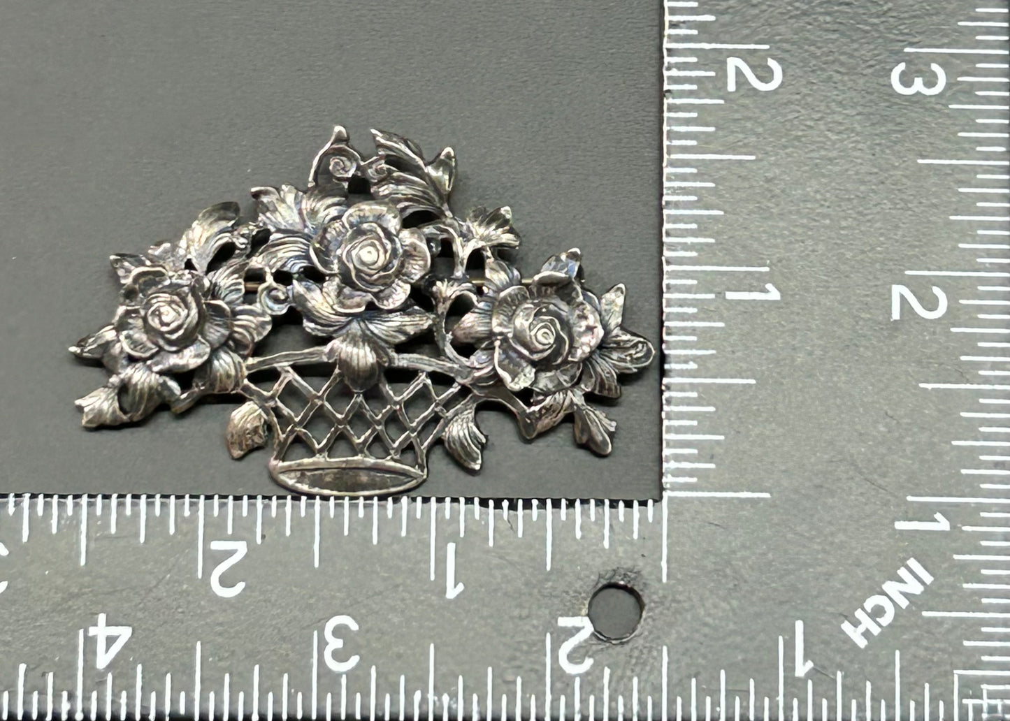Guglielmo Cini Sterling Silver Brooch
