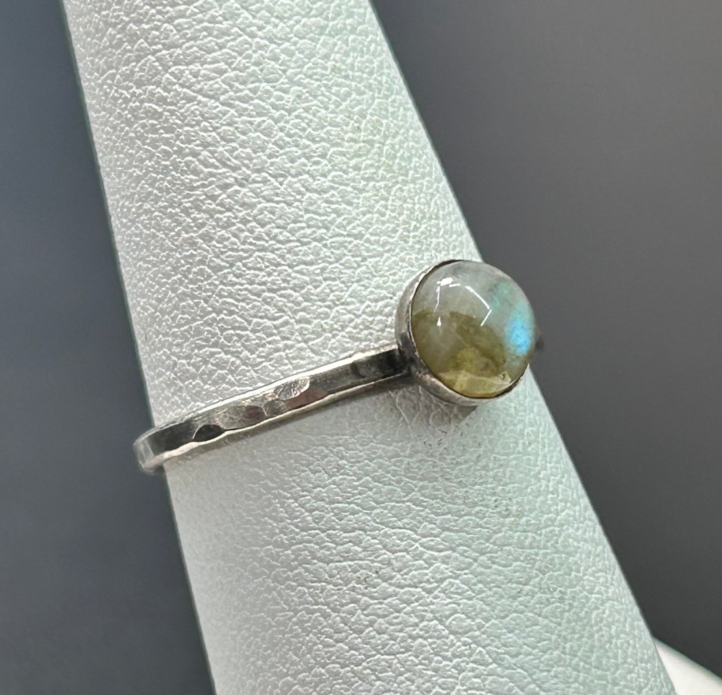 Sterling Silver Labradorite Ring