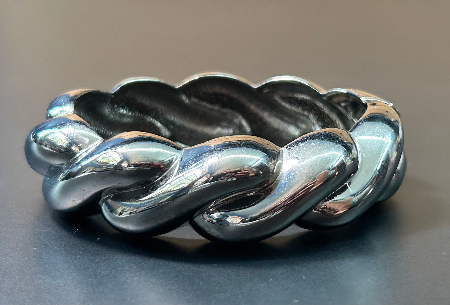 Gun Metal Tone Bracelet