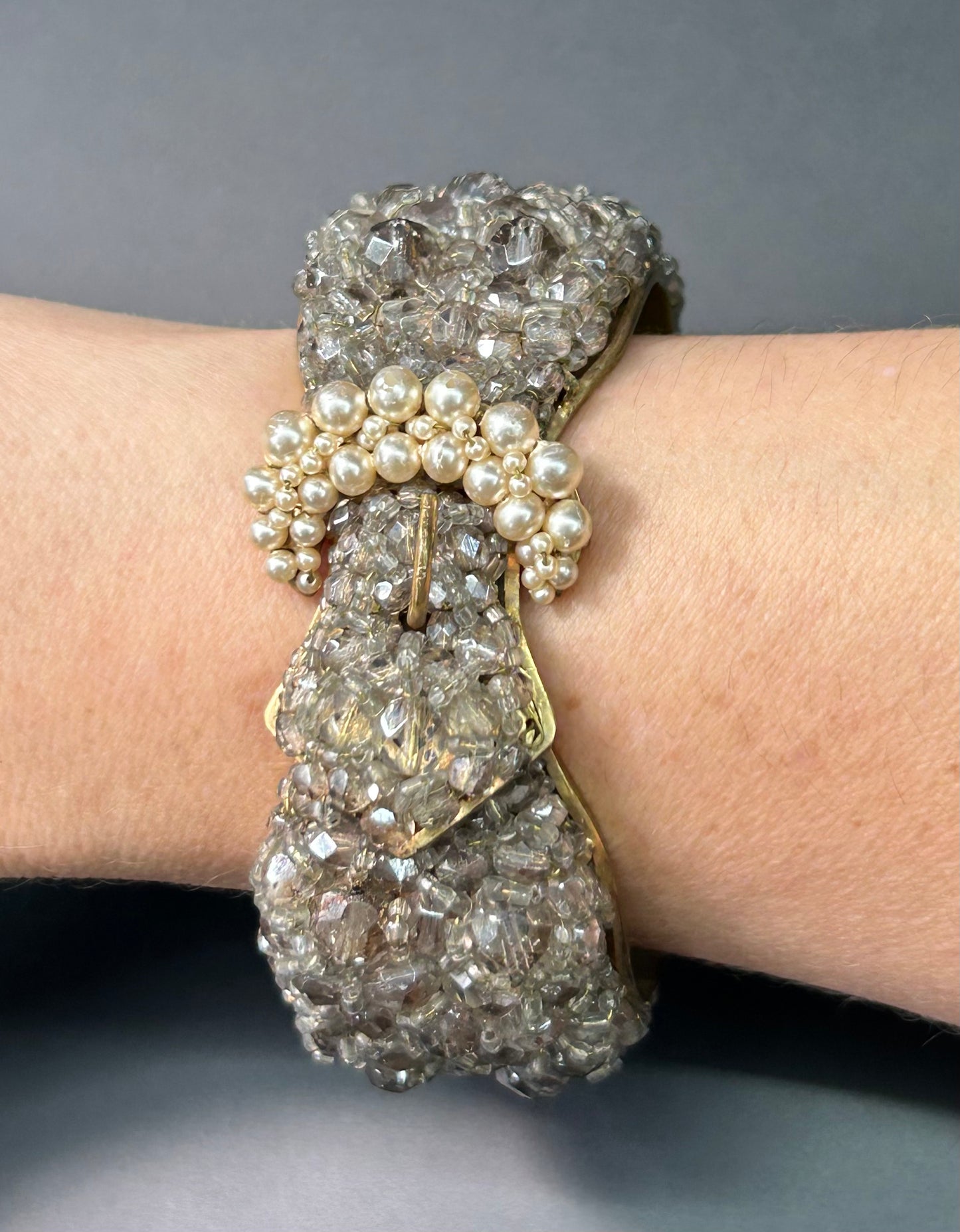 Italian Coppola E Toppo Glass Bead Bracelet