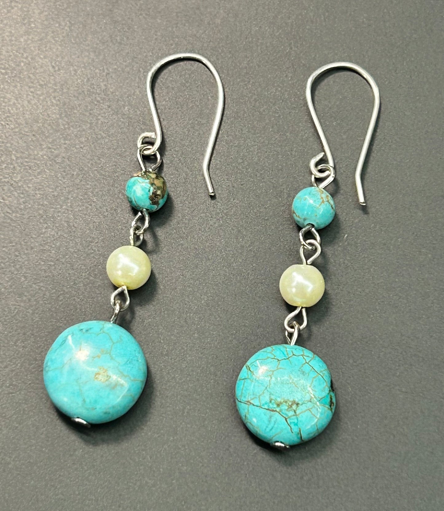 Sterling Silver Turquoise Earrings