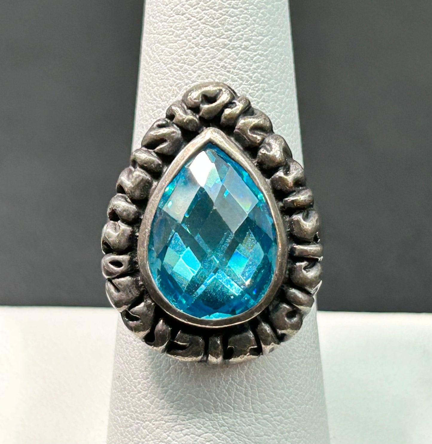 Sterling Silver CZ Ring