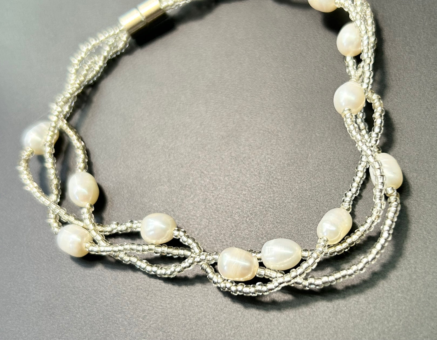 Pearl & Seed Bead Bracelet