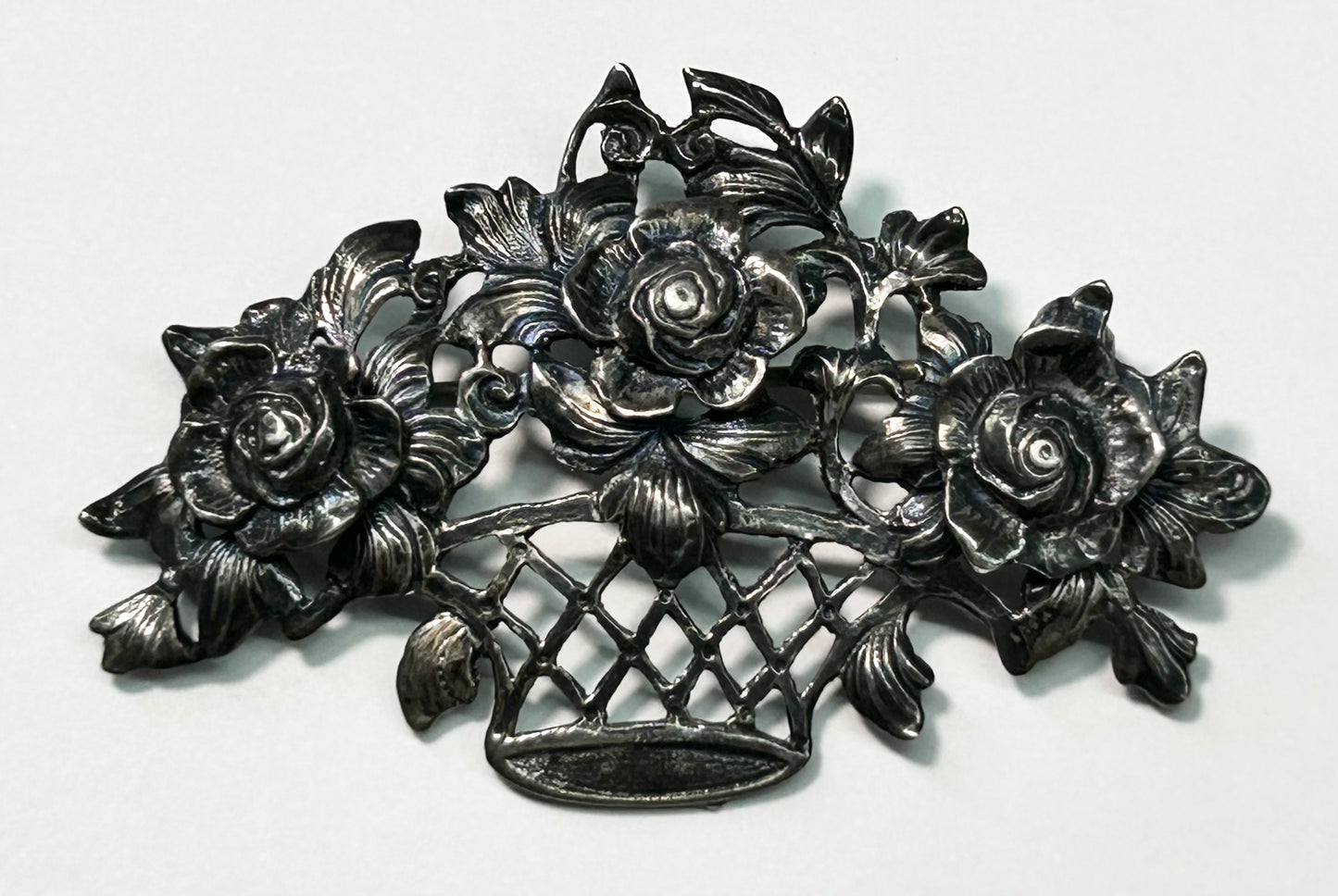 Guglielmo Cini Sterling Silver Brooch
