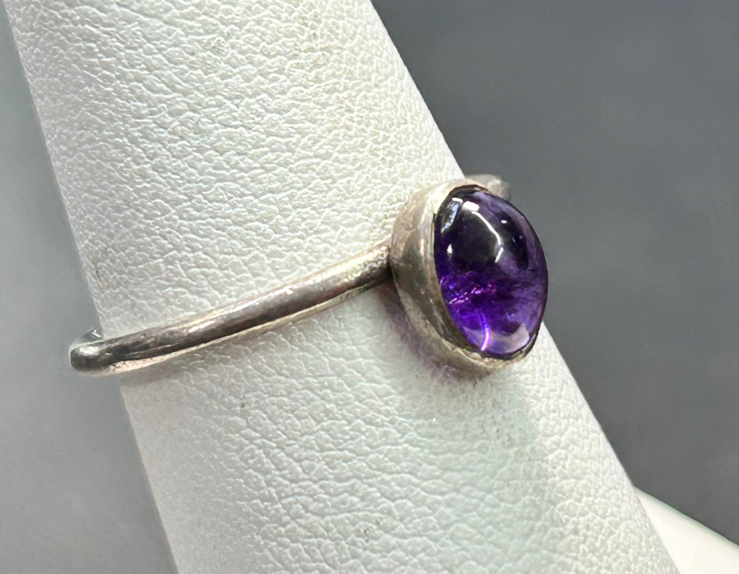 Sterling Silver Amethyst Ring