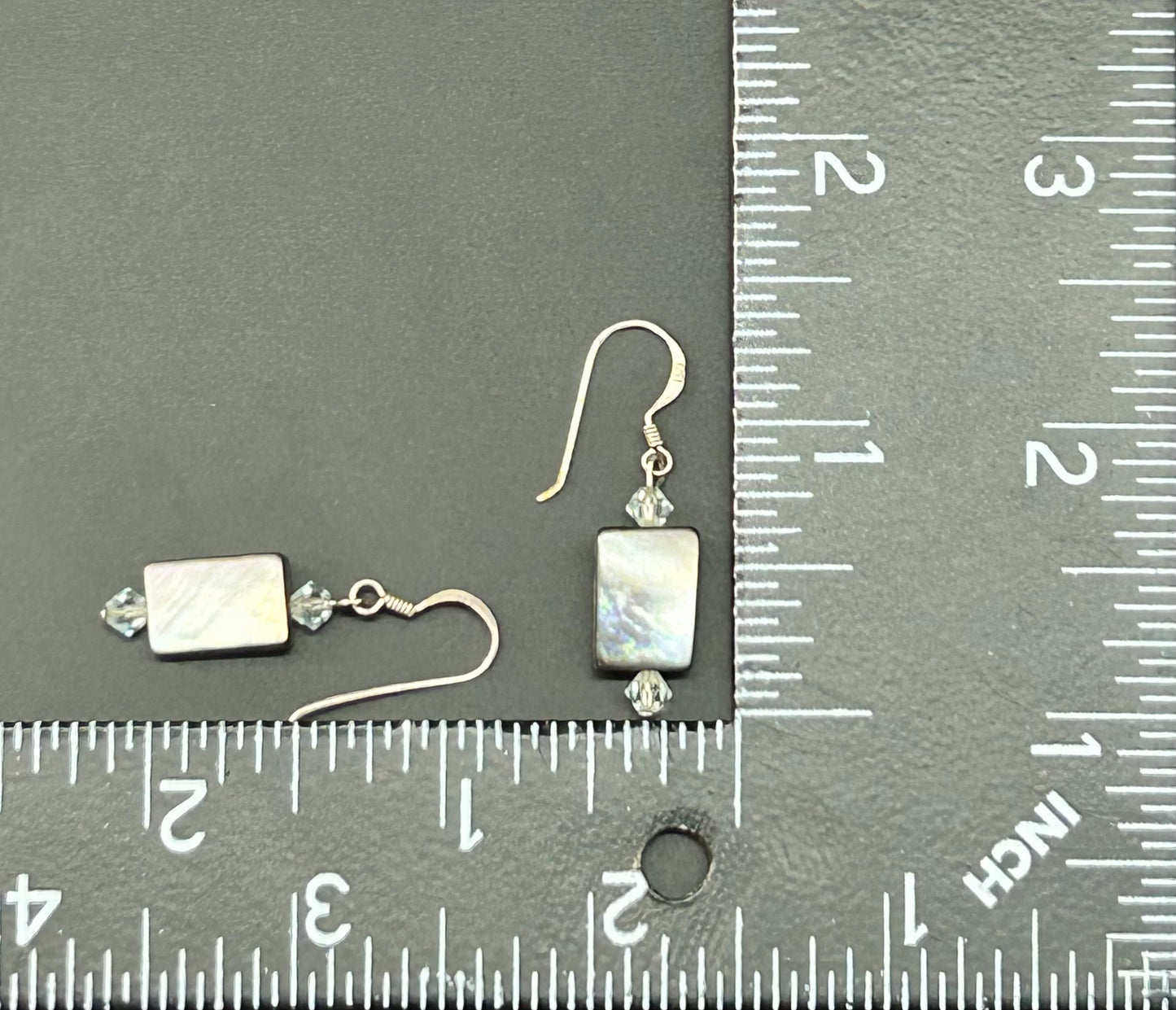 Sterling Silver Shell Earrings