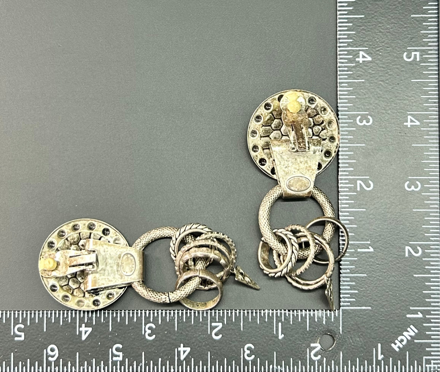 Laura Vogel NY Runway Clip Earrings