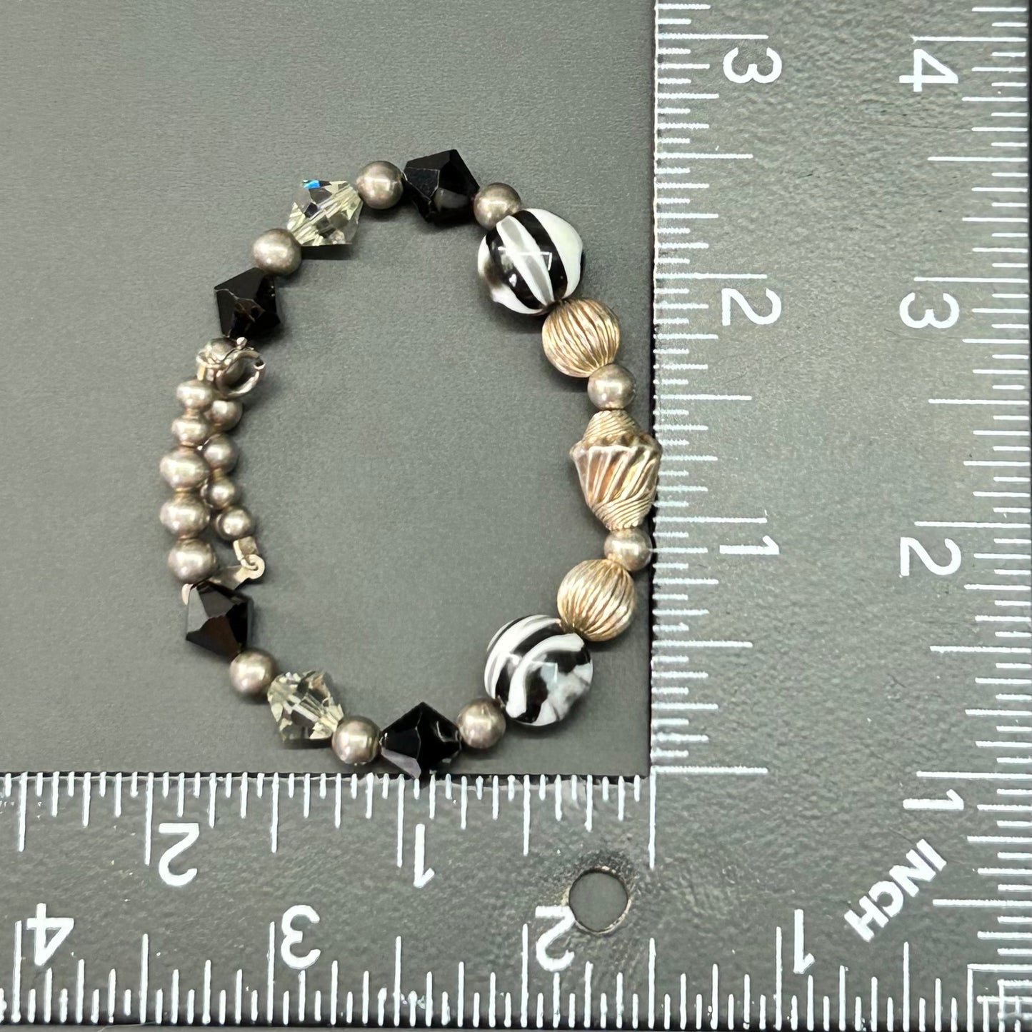 Sterling Silver Beaded Bracelet