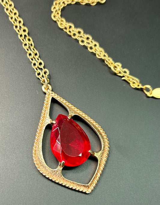 Sarah Coventry CZ Necklace