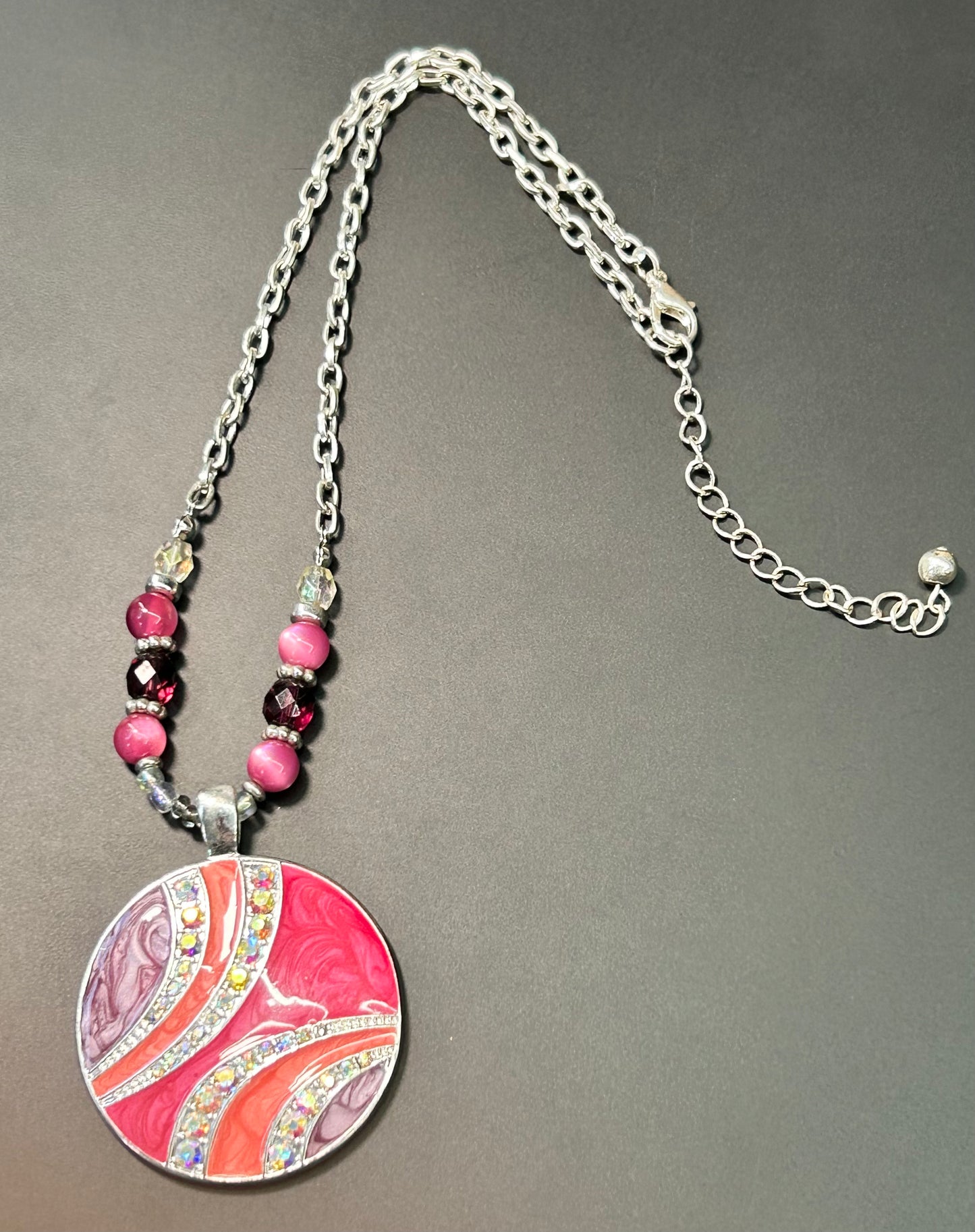 KC Enamel Necklace