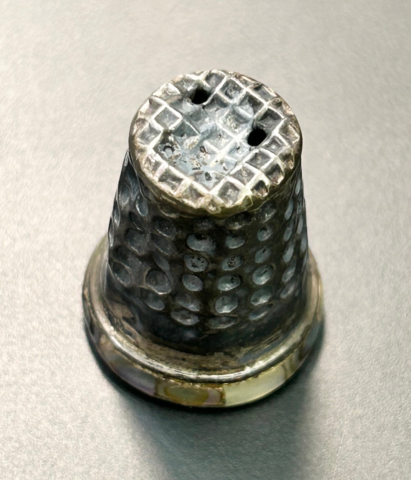 LM Taxco Sterling Silver Thimble