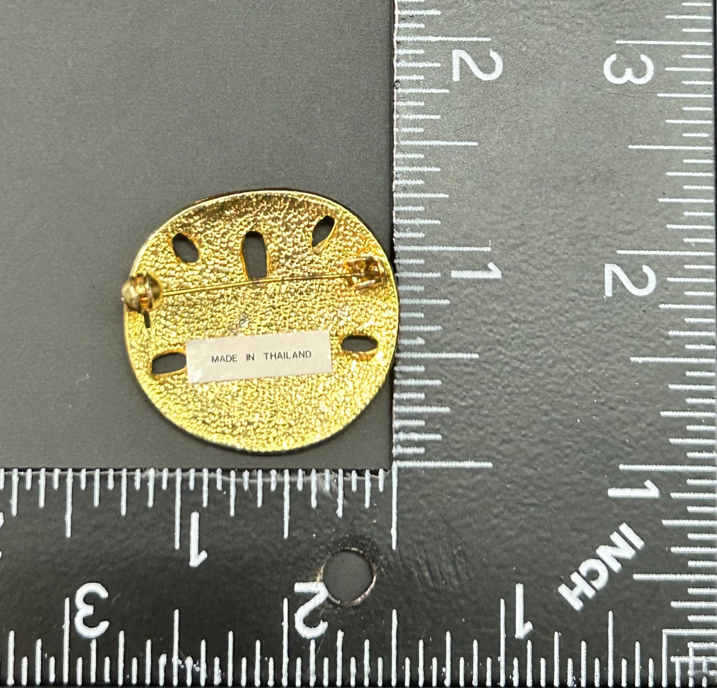 Sand Dollar Brooch