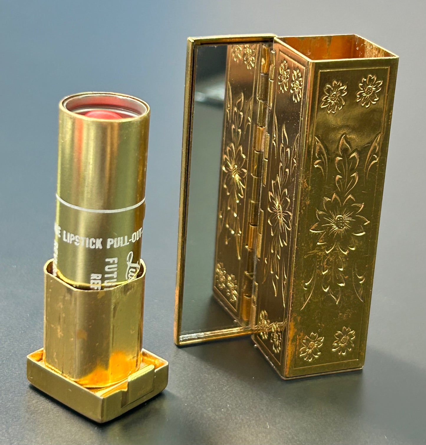 Vintage Revlon Lipstick Mirror Case