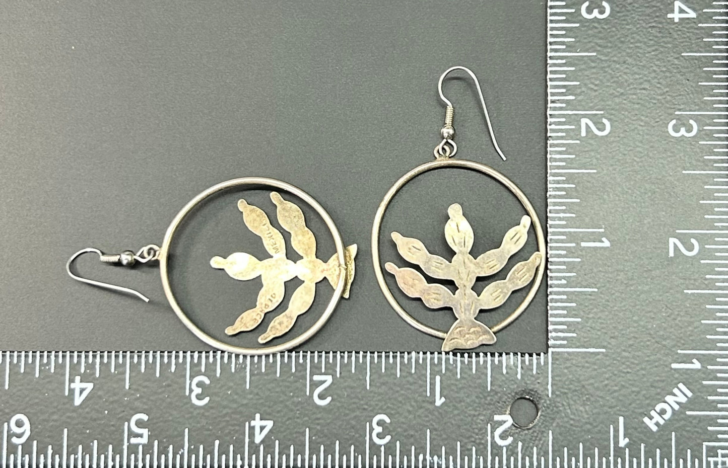 Mexico Alpaca Cactus Earrings