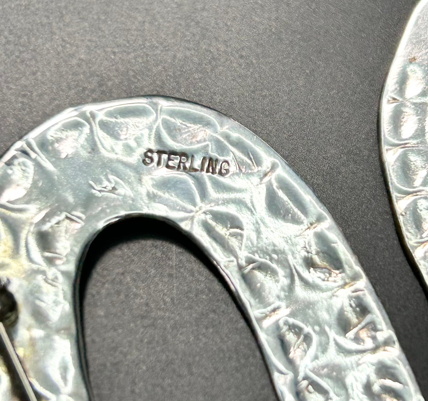 Sterling Silver Snake Brooch