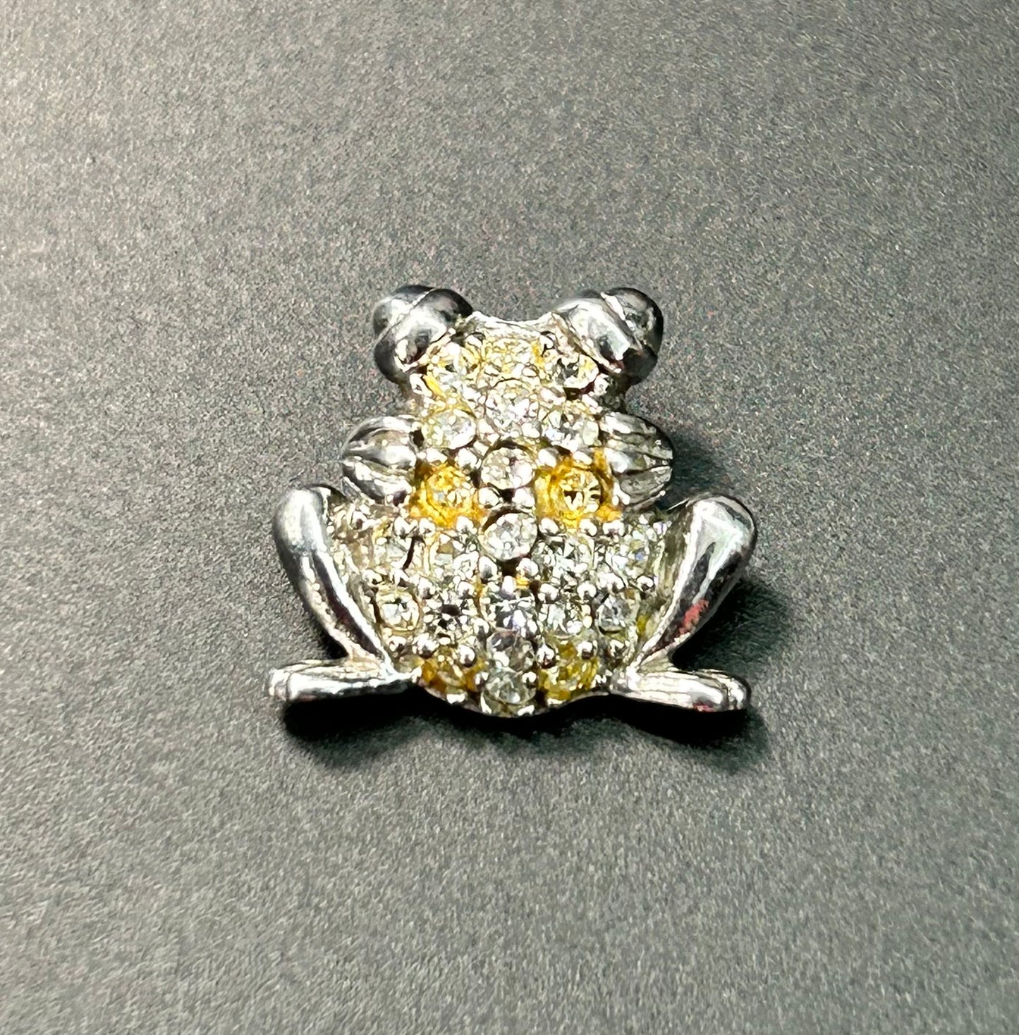 Thailand Sterling Silver Frog Pendant