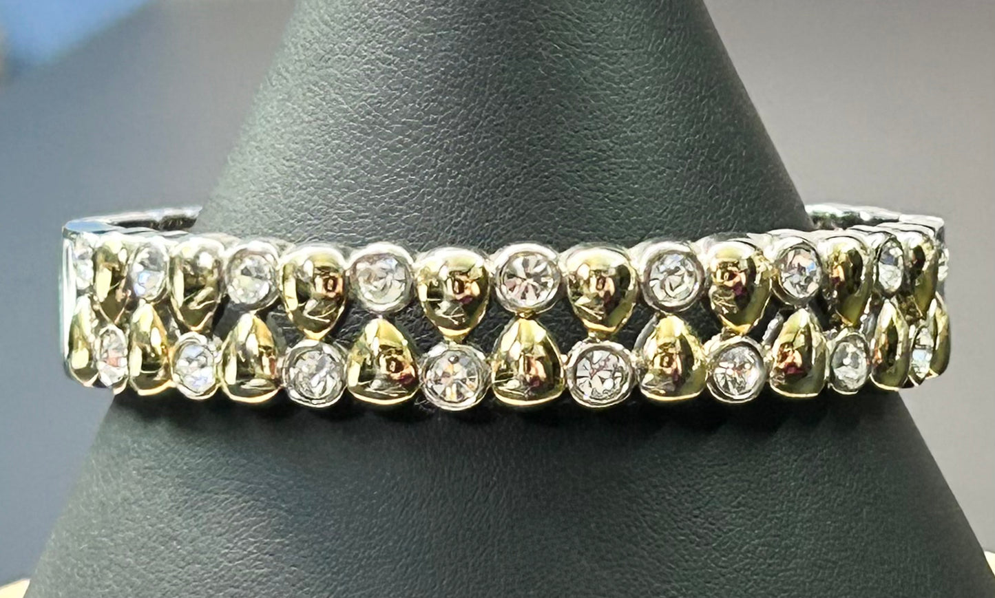 Rhinestone Bangle Bracelet
