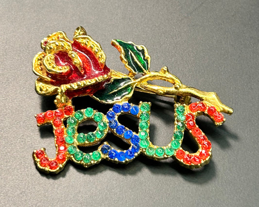 Jesus Brooch