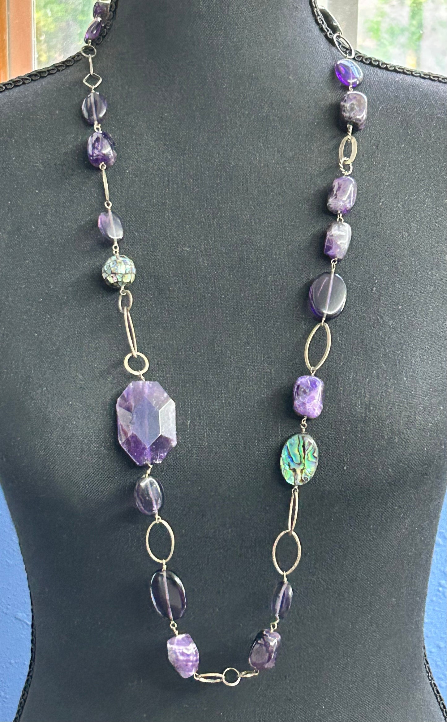 Coldwater Creek Amethyst Necklace