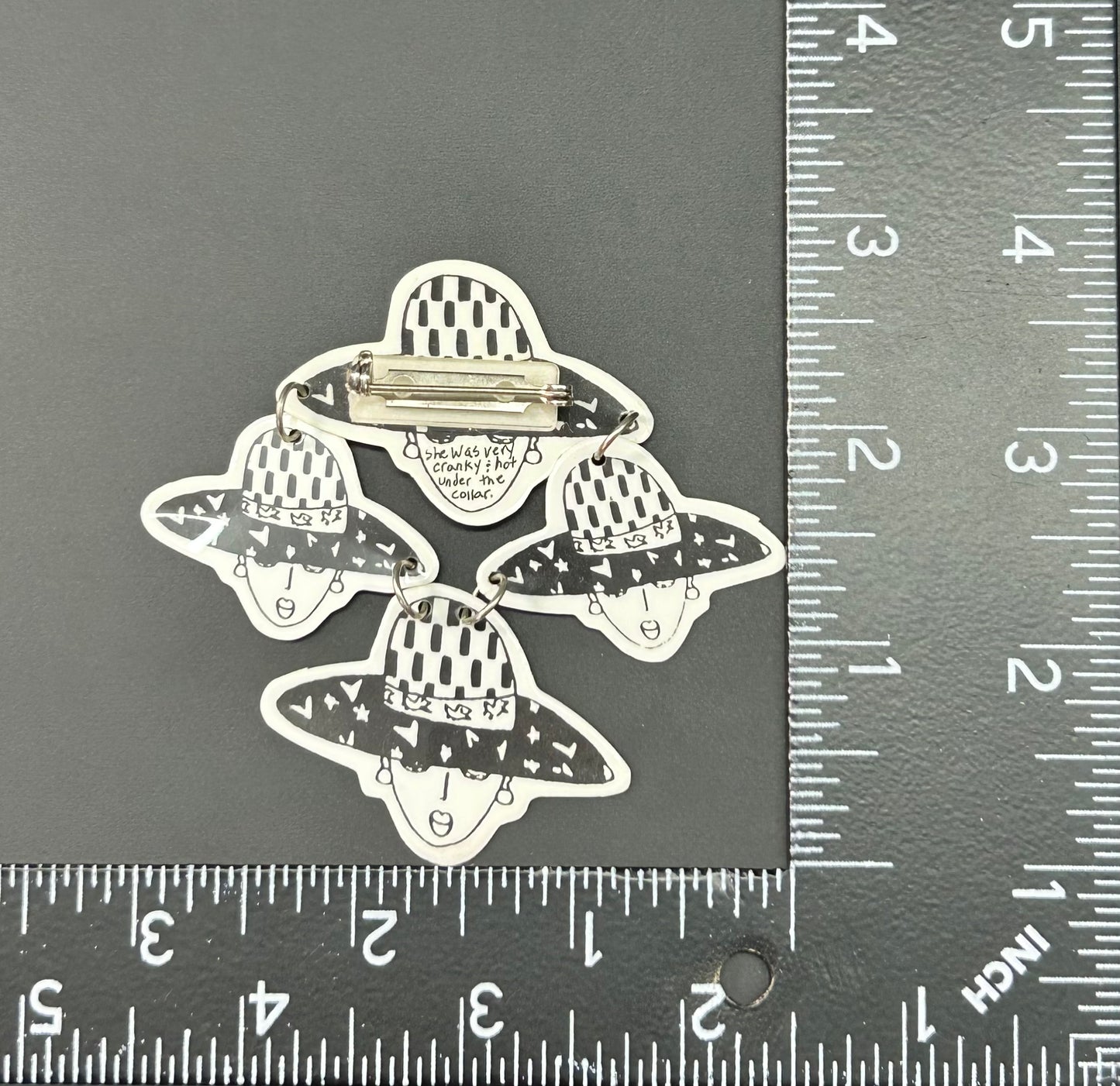 Fashionista Brooch
