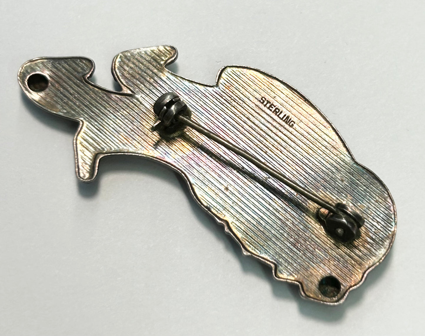 Art Nouveau Sterling Silver Brooch