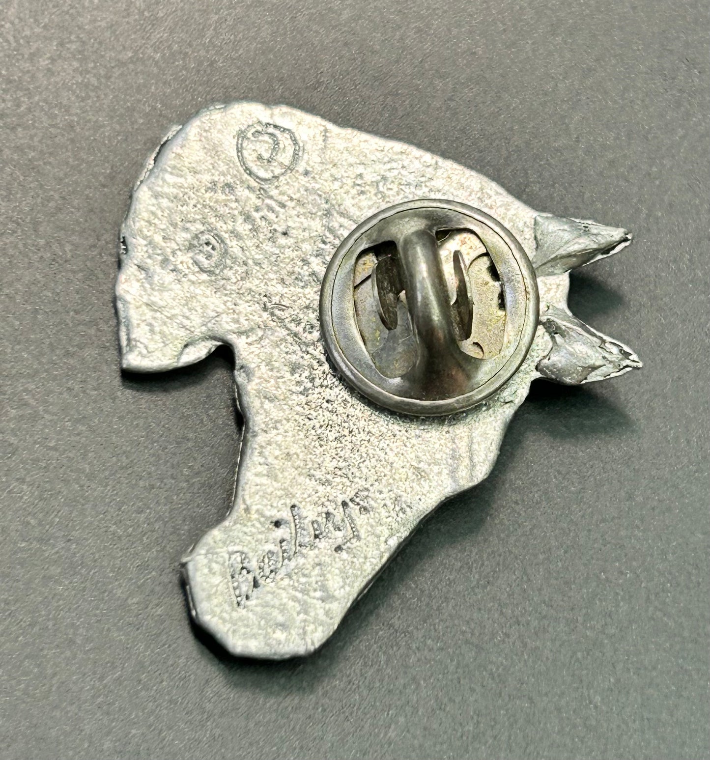 Artisan Signed Horse Pin