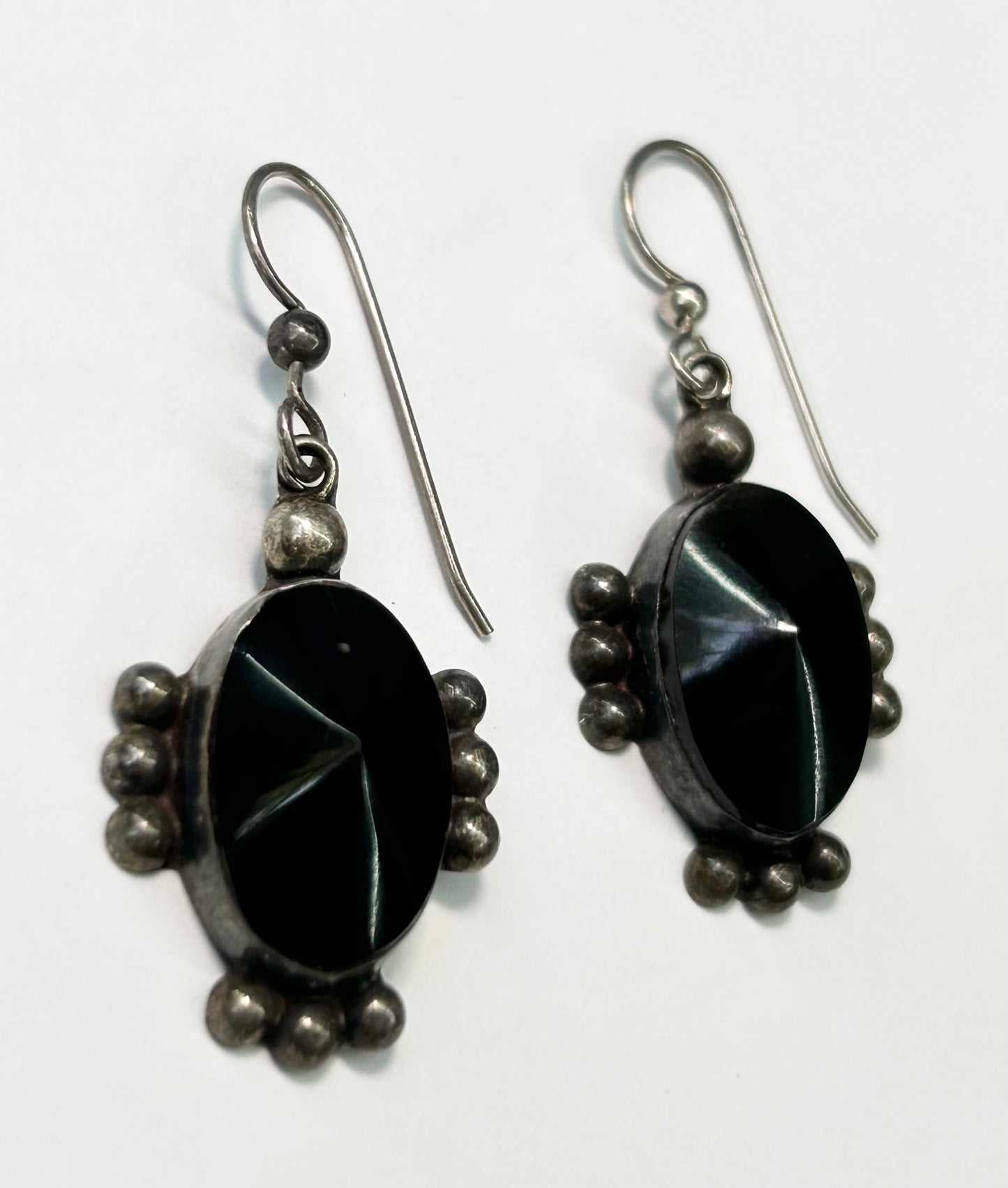 Sterling Silver Horn Earrings