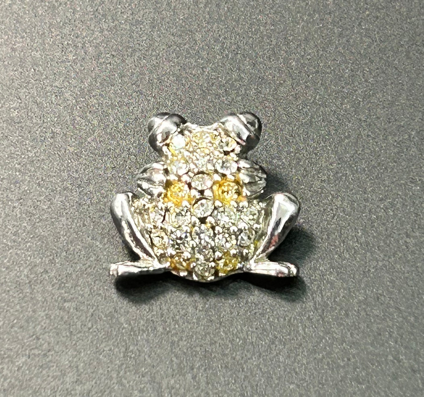 Thailand Sterling Silver Frog Pendant