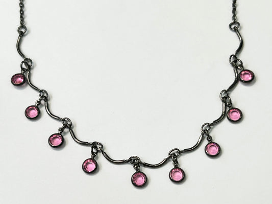 Gun Metal Tone Necklace