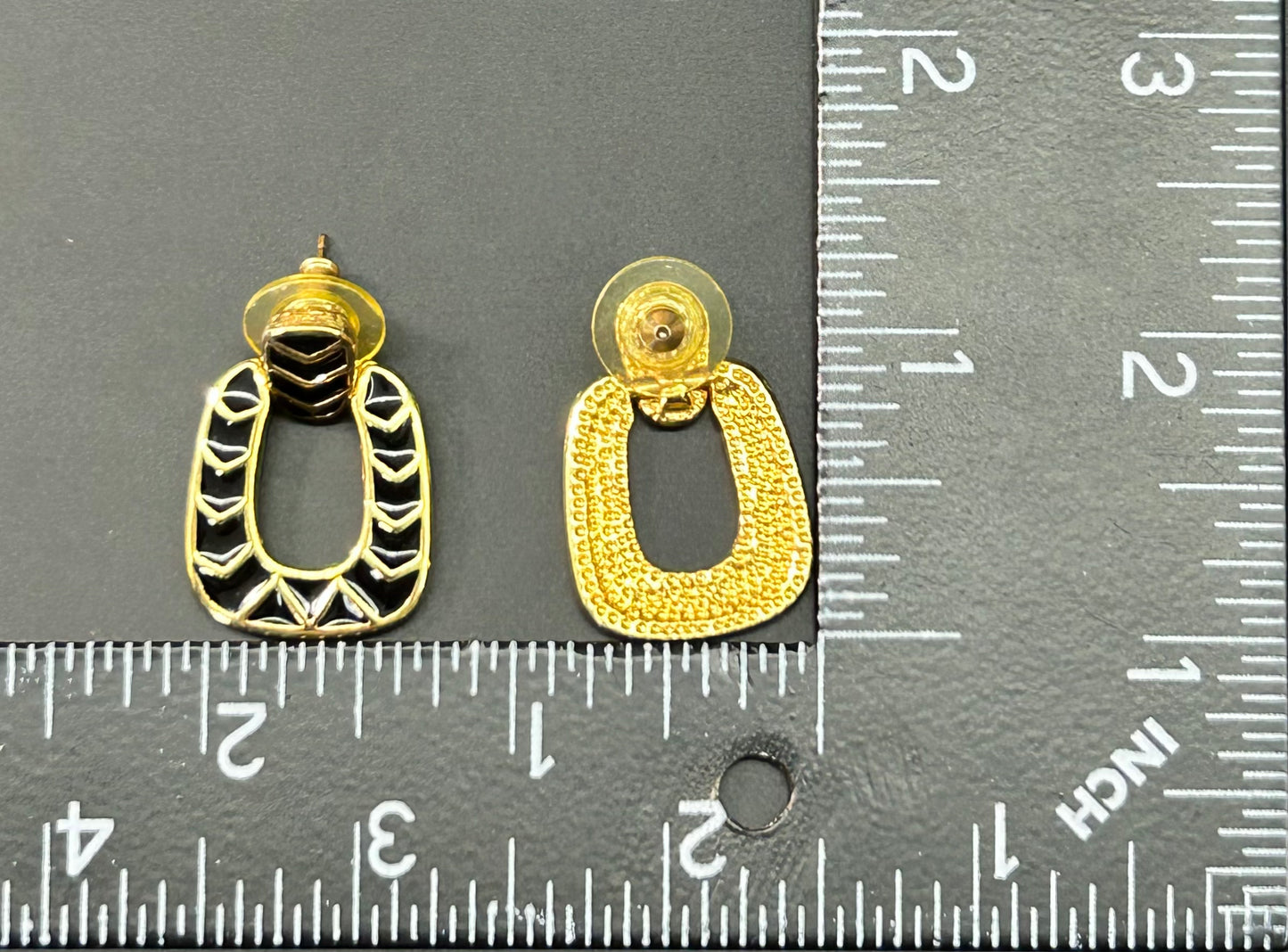 Enamel Earrings