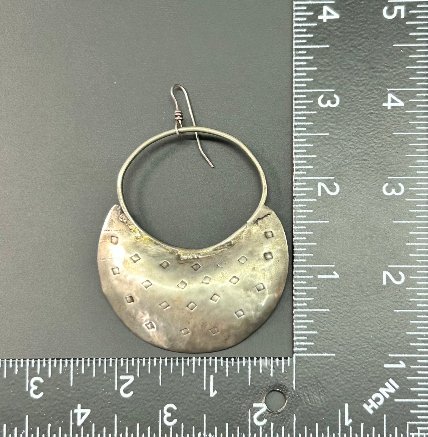 Artisan Crescent Earrings