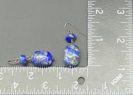 Sterling Silver Lapis Lazuli Earrings
