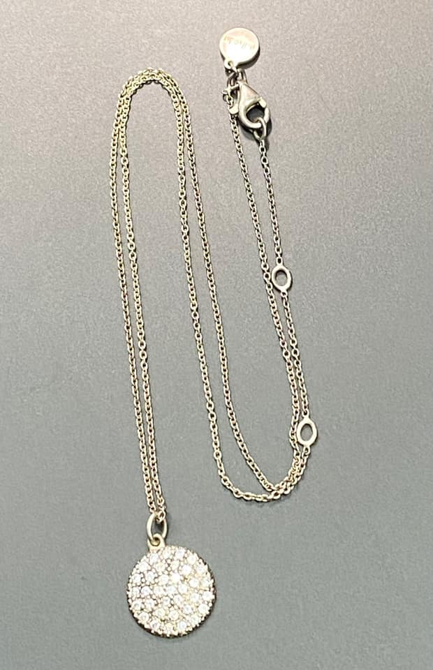 Stella & Dot Sterling Silver Necklace