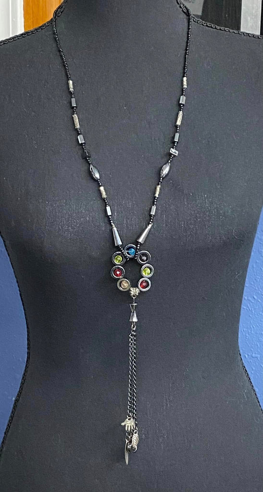 Hematite Bead Necklace