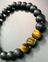 Tigers Eye & Onyx Bracelet