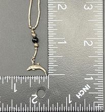Sterling Liquid Silver Dolphin Necklace