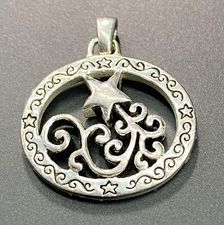Sterling Silver Believe Pendant