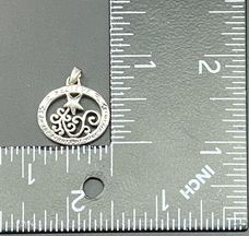 Sterling Silver Believe Pendant